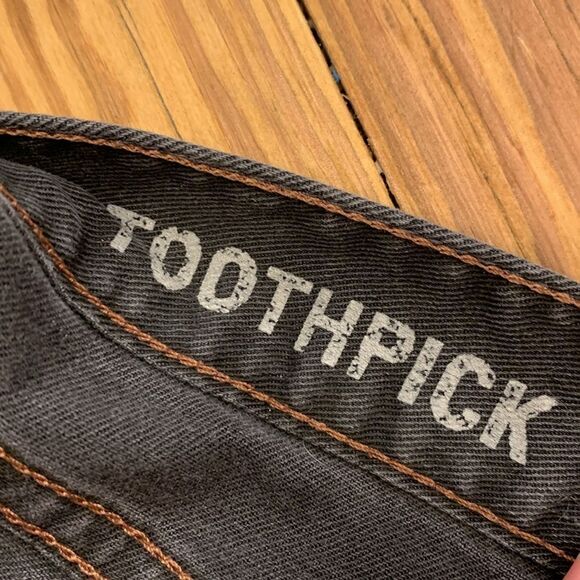 J Crew toothpick ankle cropped black denim jeans woman’s size 27 - Picture 9 of 10